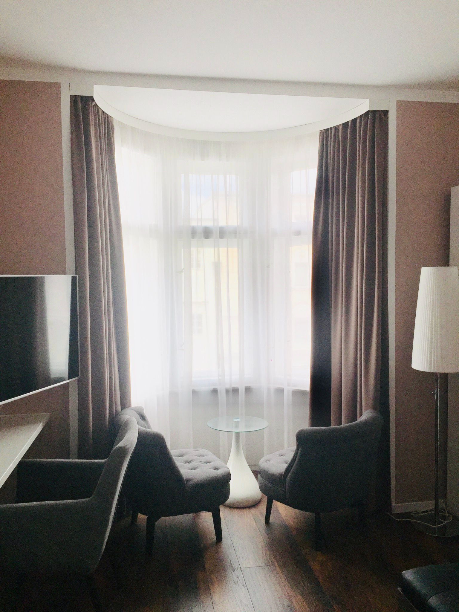 Sitzbereich am Fenster